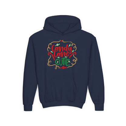 Candy Cane Cutie Youth Hoodie