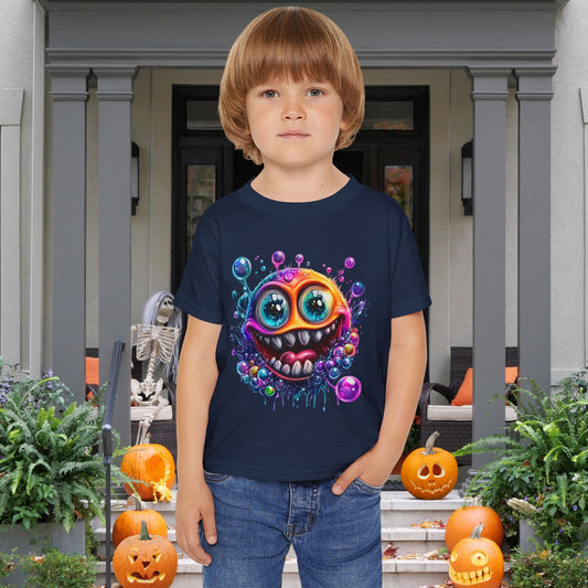 Bubbly Monster Heavy Cotton™ Toddler T-shirt