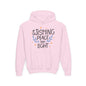 Hanukkah Wishing Peace & Light 3 Youth Hoodie