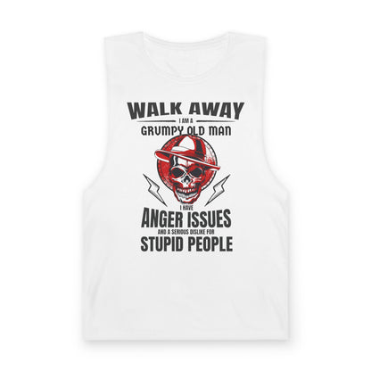 Walk Away I Am A Grumpy Old Man... Tank Top
