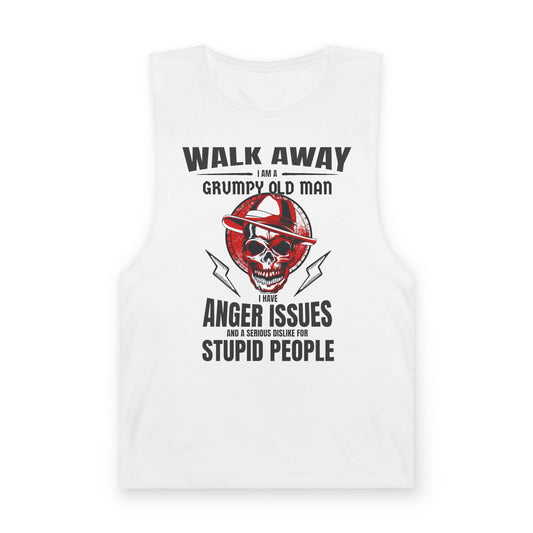 Walk Away I Am A Grumpy Old Man... Tank Top