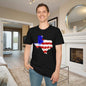 Texas American Tie Dye Flag Adult T-shirt