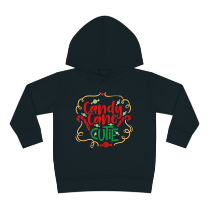 Candy Cane Cutie Toddler Pullover Fleece Hoodie