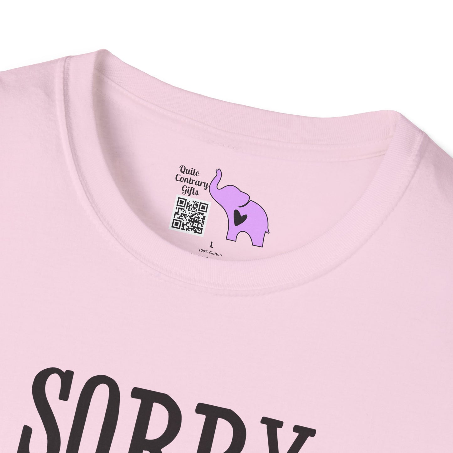 Sorry I'm Only Talking To Jesus Today Adult T-shirt