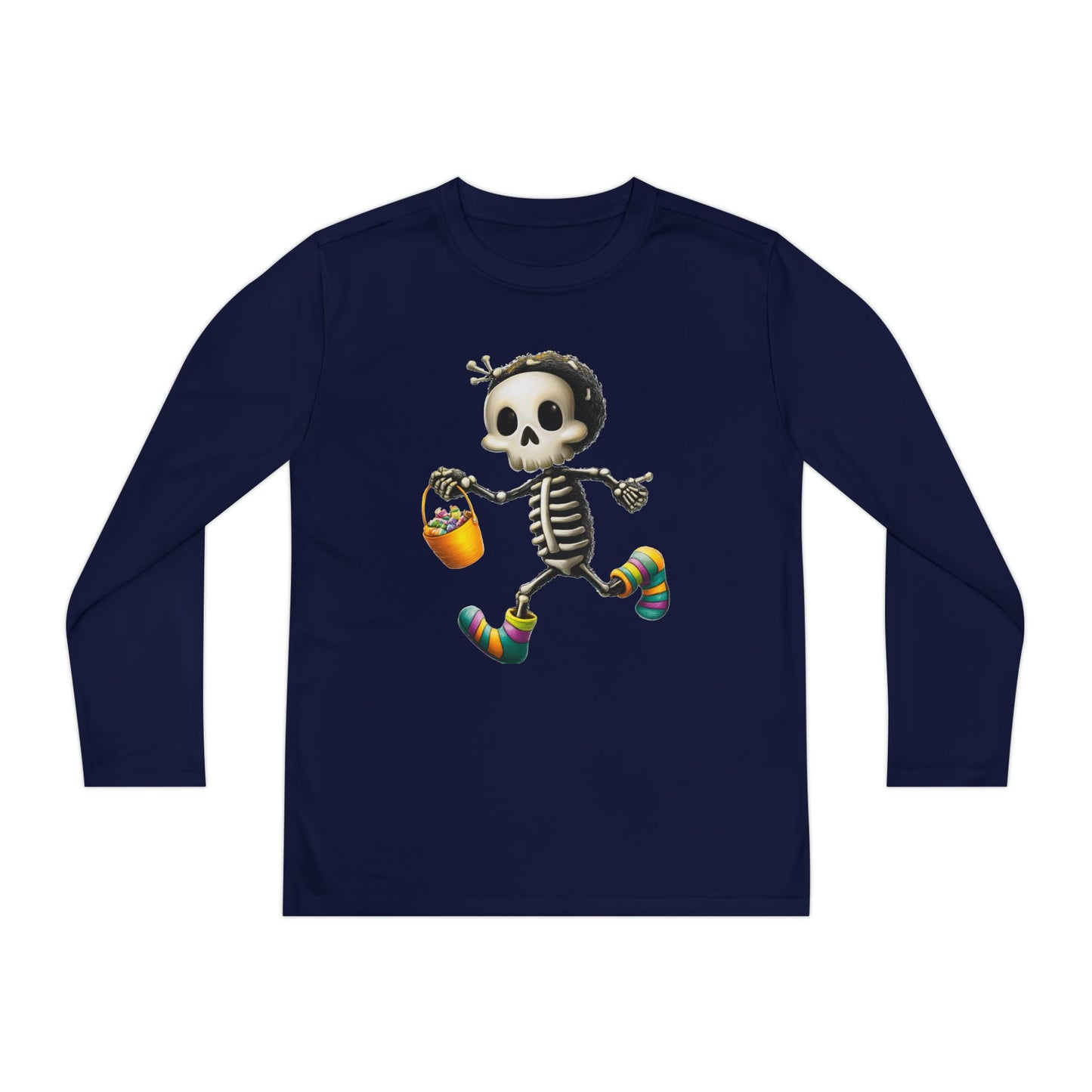 Bonesy Boo Youth Long Sleeve Tee