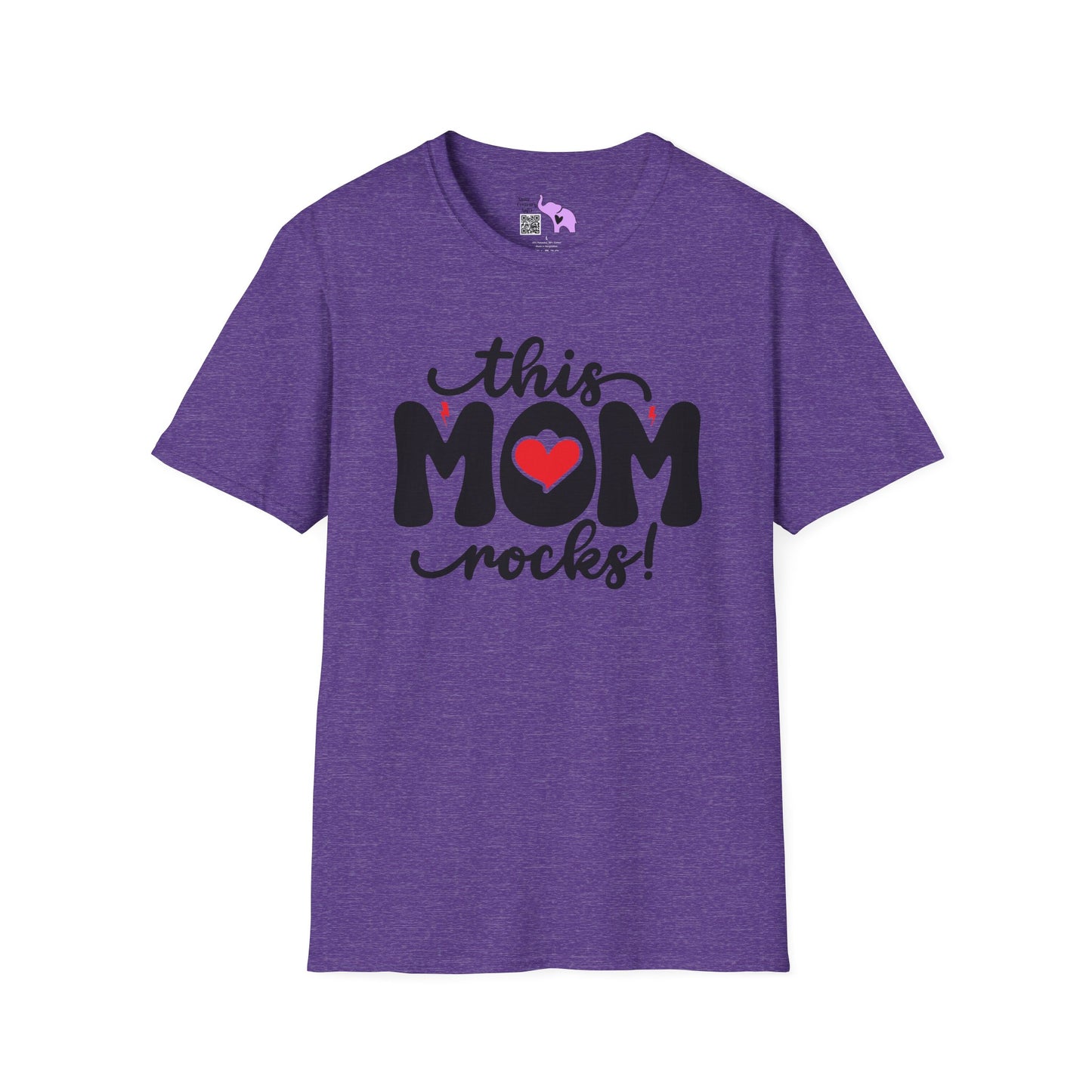 This Mom Rocks Adult T-shirt
