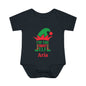 I'm The Smart Elf Personalized Infant Baby Rib Bodysuit