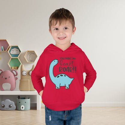 You Make My Heart Roar!! Toddler Hoodie