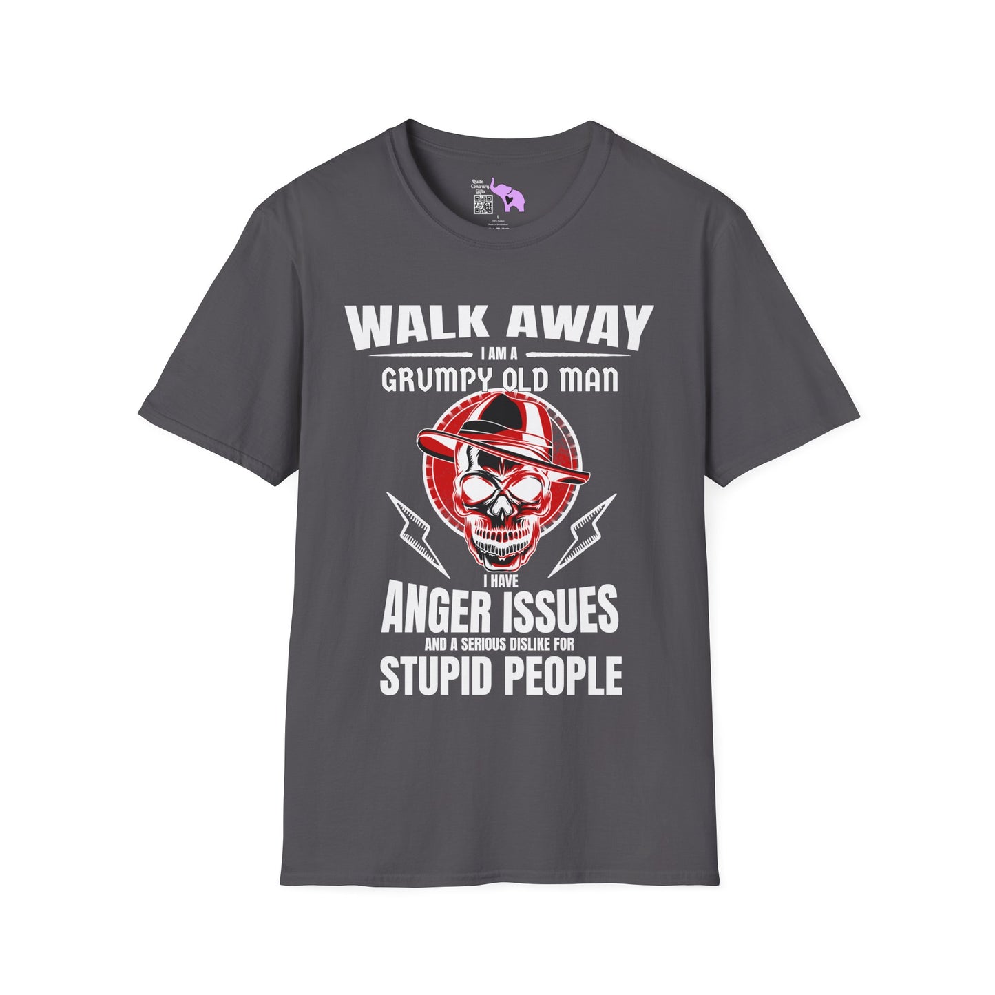 Walk Away I Am A Grumpy Old Man... Adult T-shirt