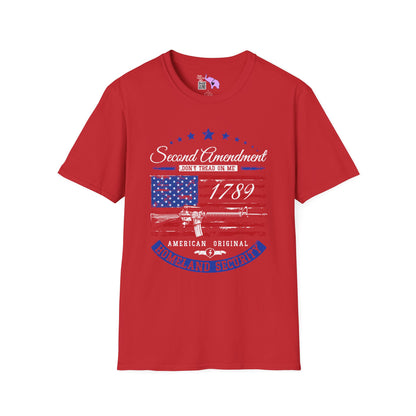 Second Amendment American Original Homeland Security Adult T-Shirt