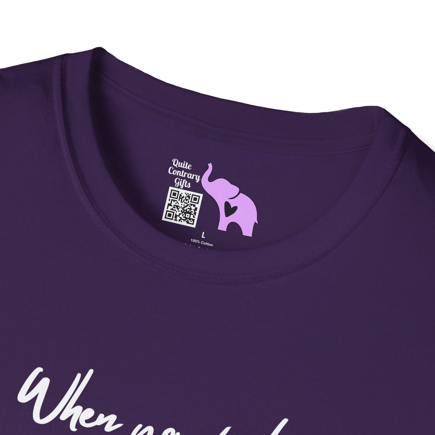 When You Feel Overwhelmed... Adult T-shirt