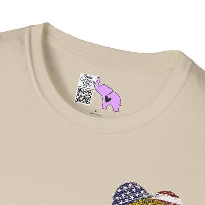 Proud Dad of US  Marine Daughter Adult T-shirt