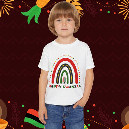 Happy Kwanzaa Arch Heavy Cotton™ Toddler T-shirt