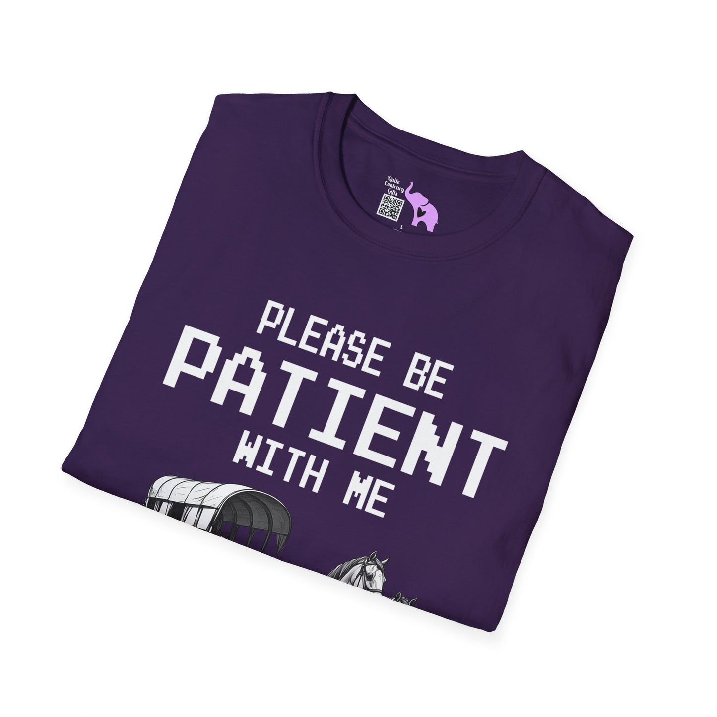 Please Be Patient With Me I'm From The 1900's (Pixelated) Adult T-shirt