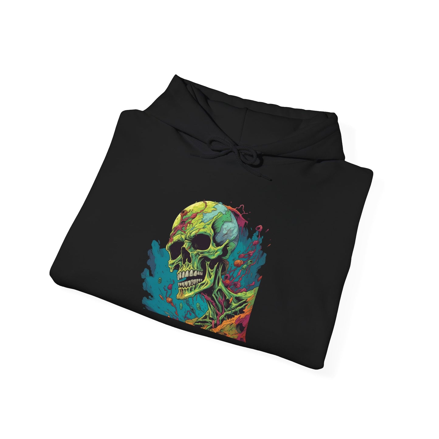 Surreal Skullscape Heavy Blend™ Hooded Sweatshirt