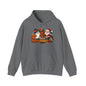 Happy Hallowthanksmas Shirt (Ghost/Turkey/Santa) Heavy Blend™ Adult Hoodie