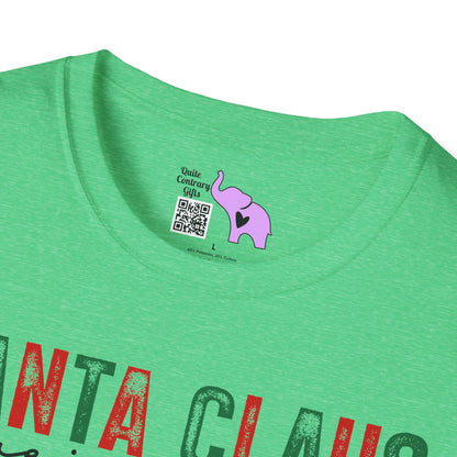 Santa Claus Hot Cocoa Chriatmas Adult T-shirt