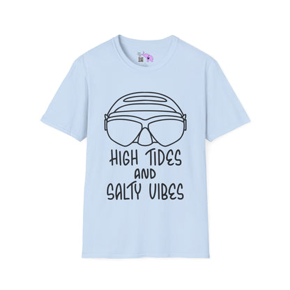 High Tides And Salty Vibes Adult T-shirt