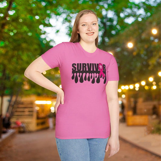 Survivor (Cancer) Adult T-shirt