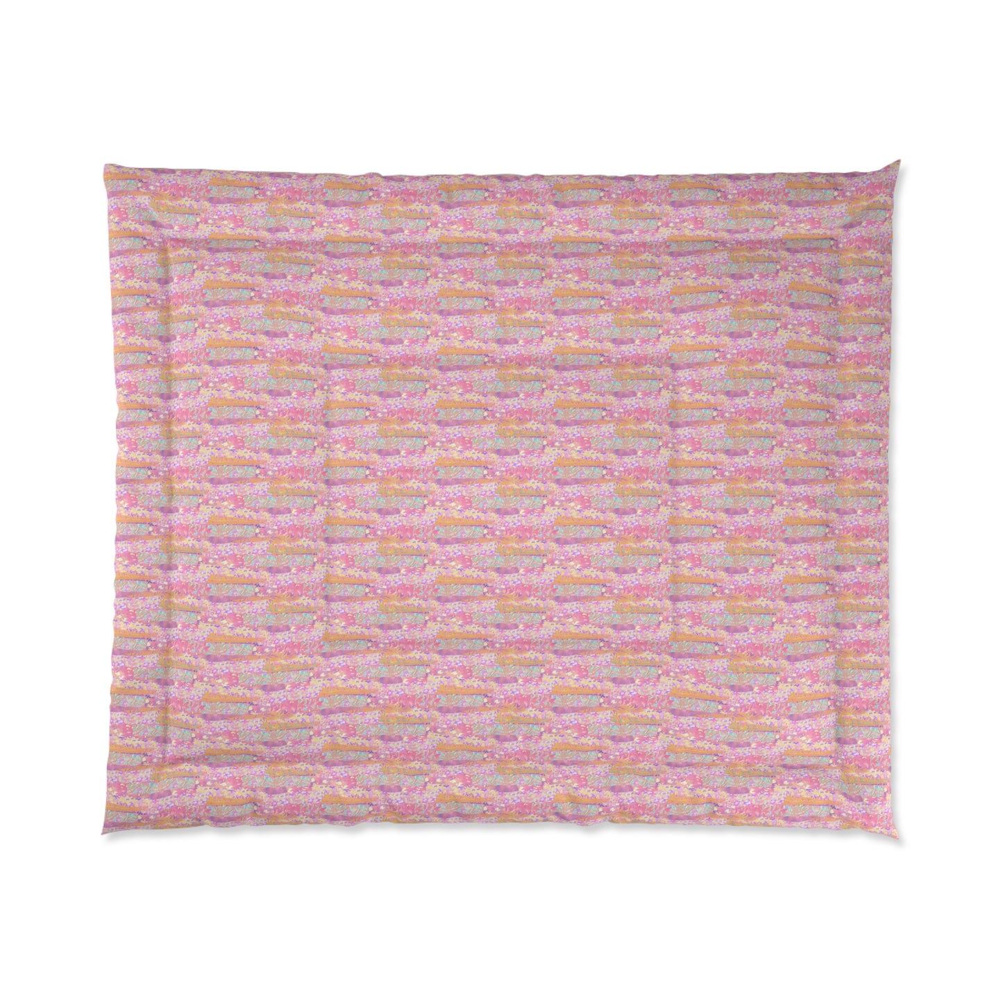 Wild Tropic Collage Comforter