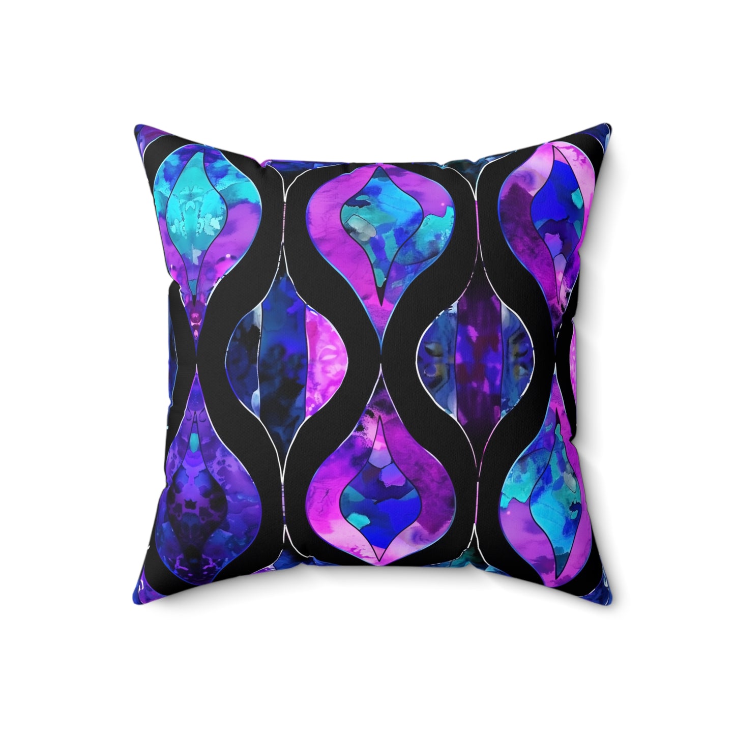Midnight Cathedral Throw Pillow