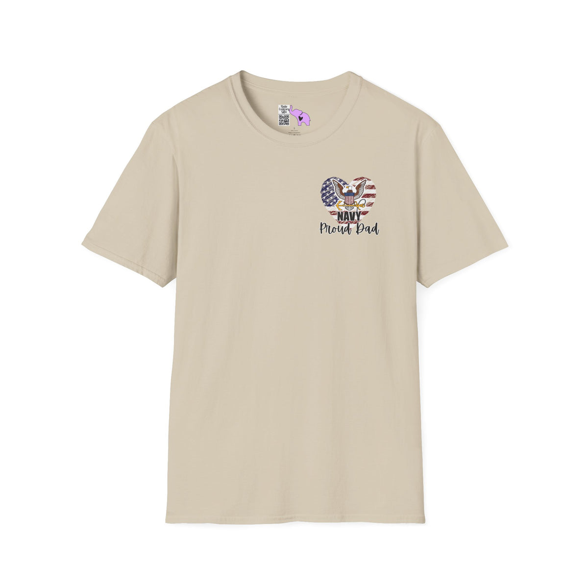 Proud Dad of Sailor US Navy Daughter Adult T-shirt