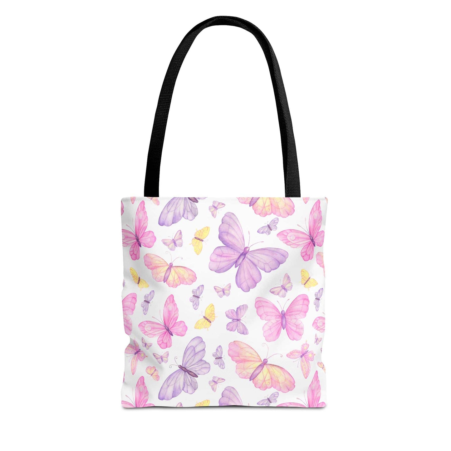Pastel Butterfly Dreams Canvas Tote Bag