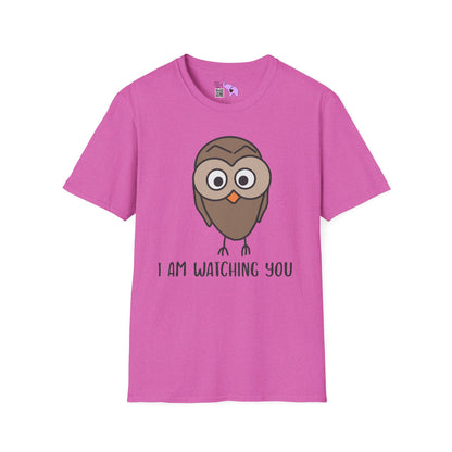 I Am Watching You (Owl) Adult T-shirt