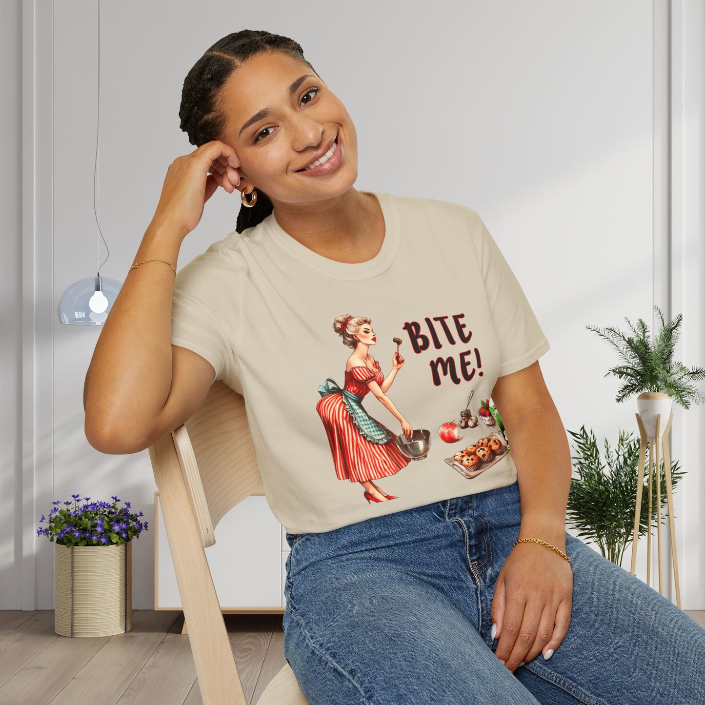 Bite Me Adult T-shirt