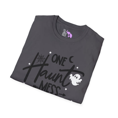 One Haunt Mess Adult T-shirt