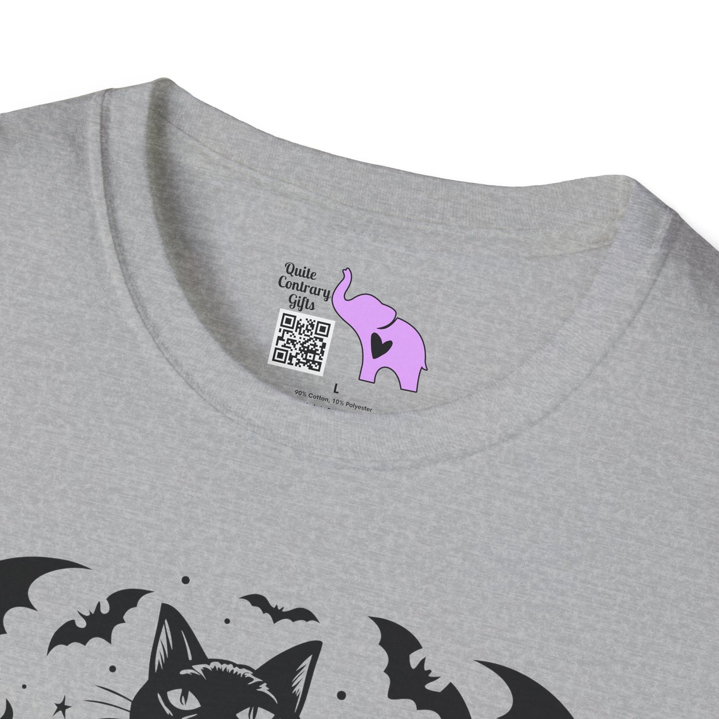 Whiskers at Witching Hour Adult T-shirt