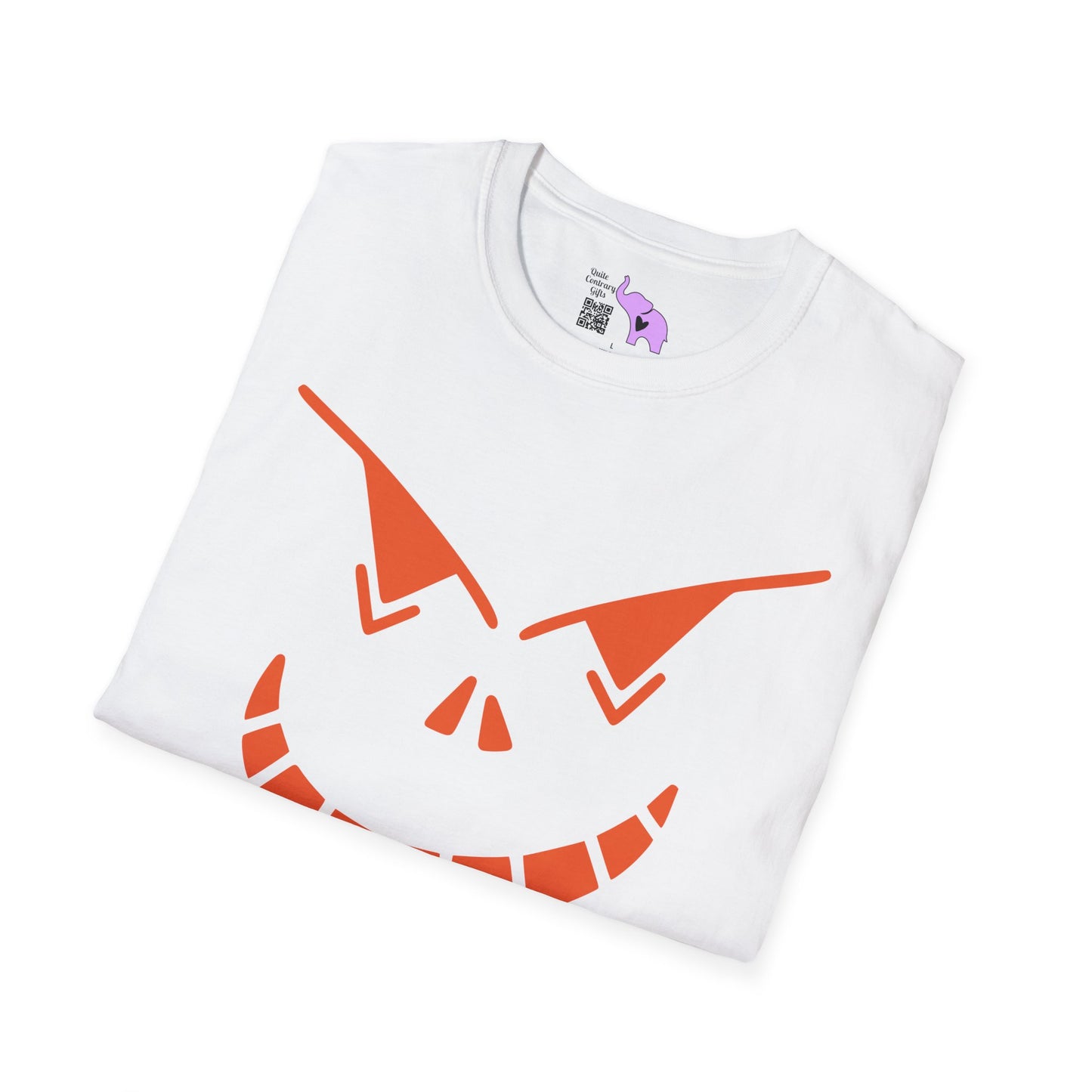Spooky Jack-O-Lantern Adult Unisex Tshirt