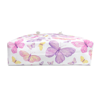 Pastel Butterfly Dreams Weekender Bag