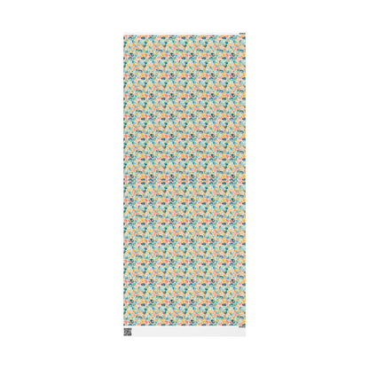 Ocean Pebble Drift  Wrapping Paper