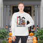 Spooky Season (Voodoo Bunny w/Pumpkin) Adult Long Sleeve Tee