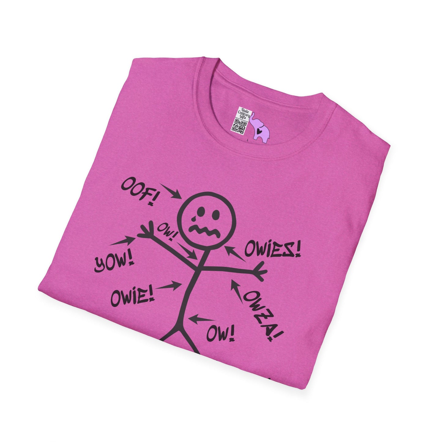 Ow! It All Hurts Adult T-shirt