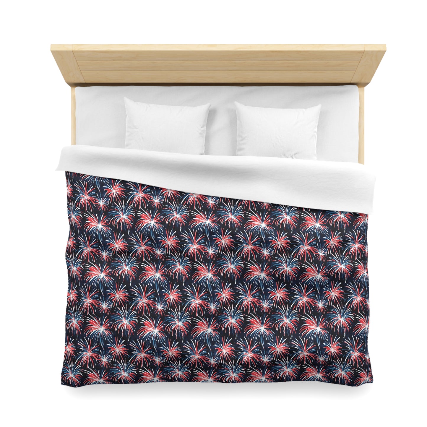 Rocket's Red Glare Microfiber Duvet Cover