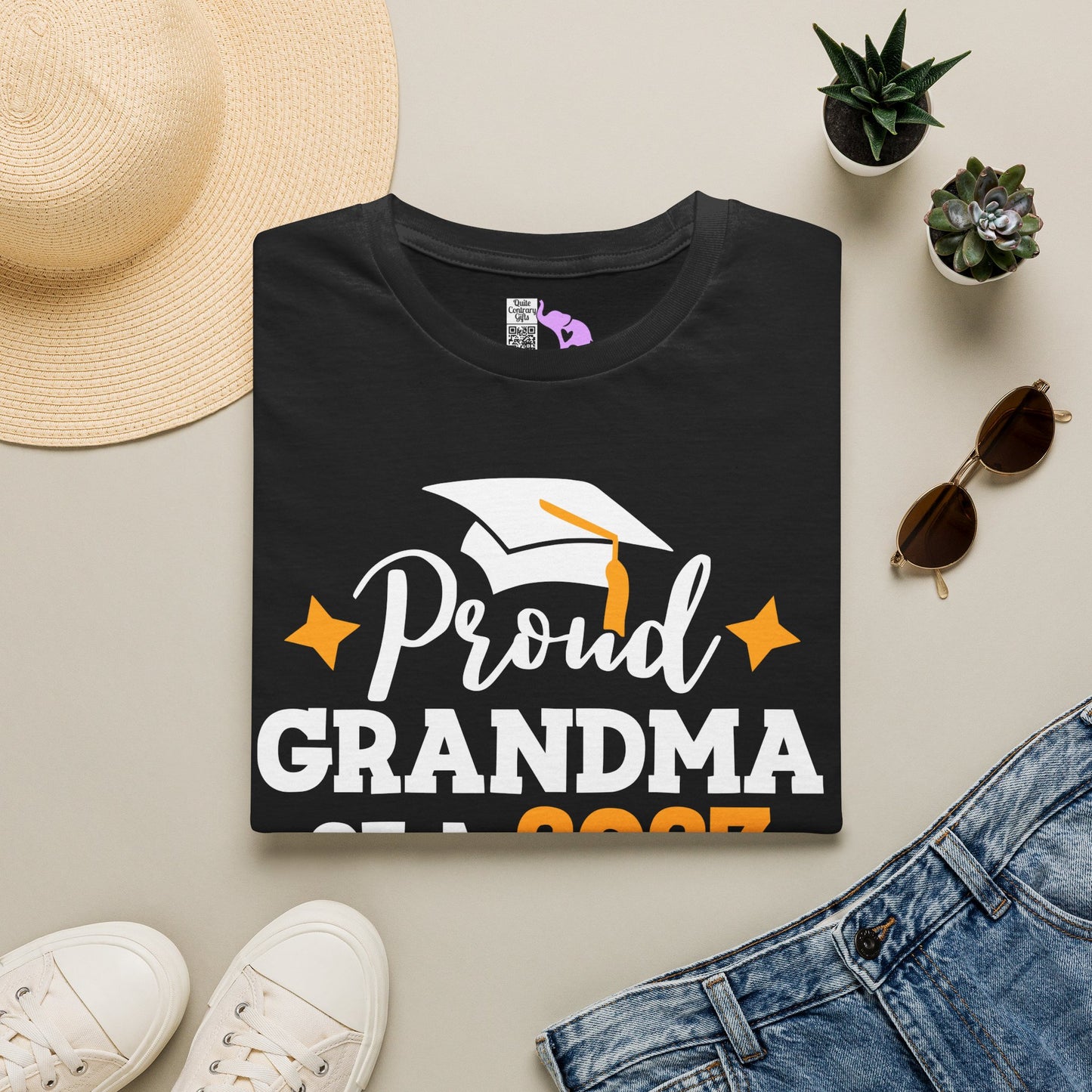 Proud Grandma of a 2027 Graduate Adult T-shirt