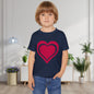 Outline Heart Heavy Cotton™ Toddler T-shirt