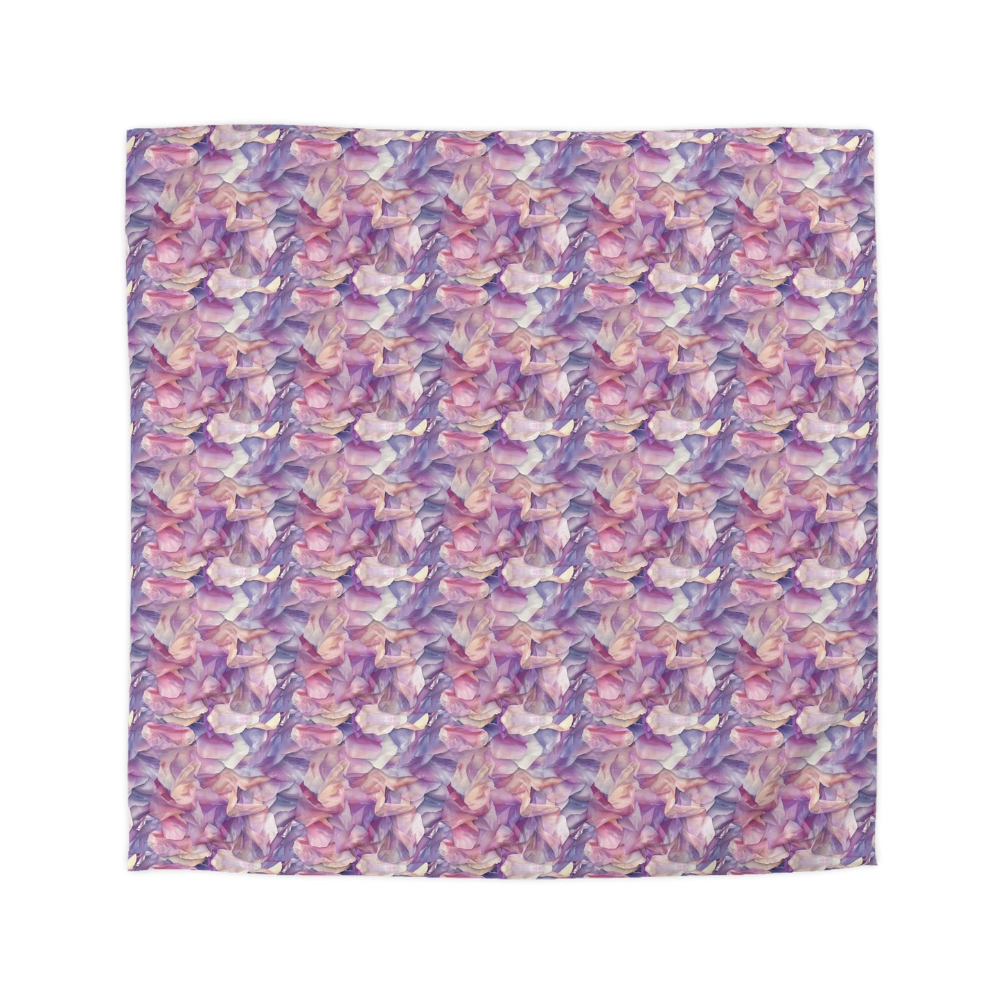 Ethereal Bloomscape Microfiber Duvet Cover