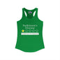 Parkinson's Disease 1 Star Would Not Recommend Women's Ideal Racerback Tank