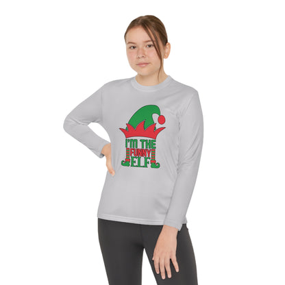 I'm The Funny Elf Youth Long Sleeve Tee