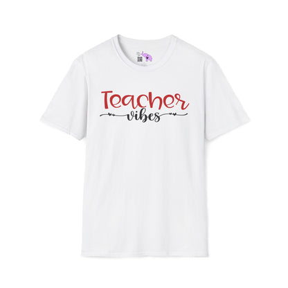 Teacher Vibes Adult T-shirt