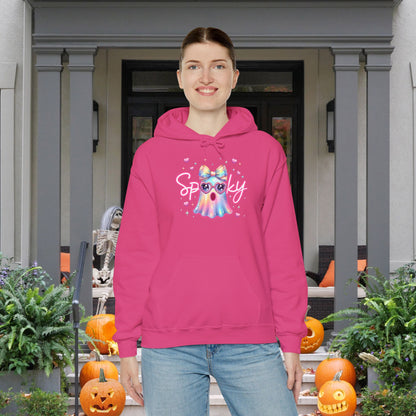 Spooky Pastel Ghost Heavy Blend™ Hooded Sweatshirt