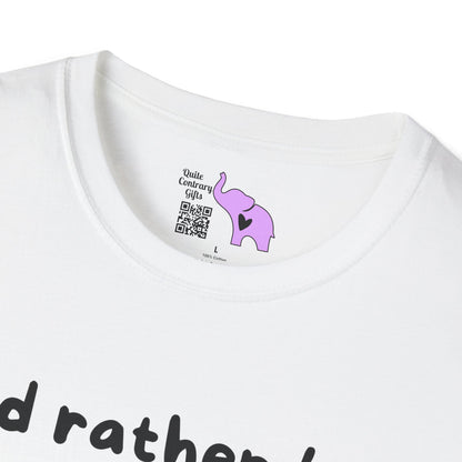 I'd Rather Be a Cat Adult T-shirt