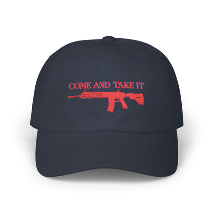 Come & Take It Embroidered Classic Dad Cap