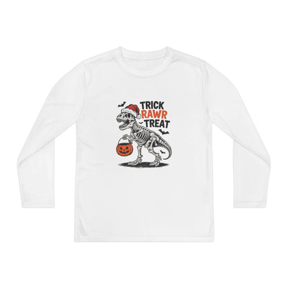 Trick Rawr Treat Youth Long Sleeve Tee