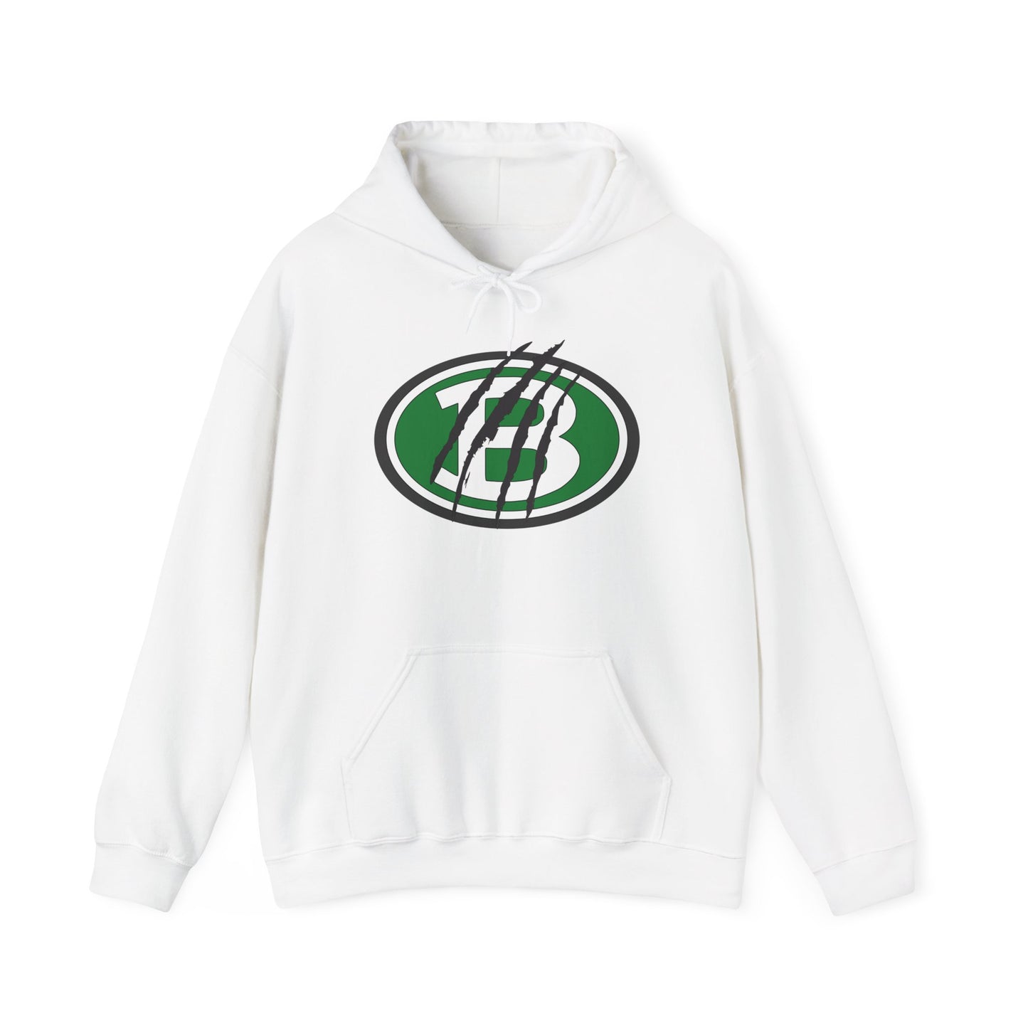 Brenham ISD Logo w/Claw Marks Adult Heavy Blend™ Hoodie