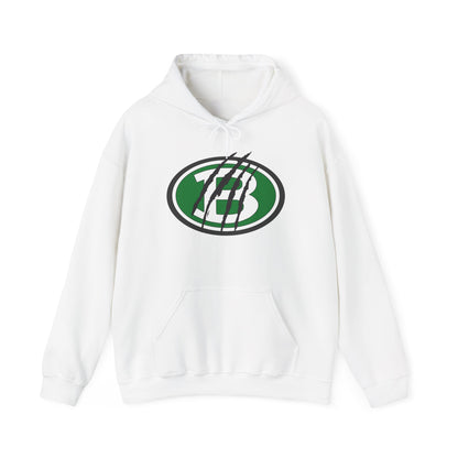 Brenham ISD Logo w/Claw Marks Adult Heavy Blend™ Hoodie