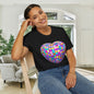 Heart in Blocks Adult T-shirt